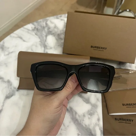 NEW Burberry | Arden BE4391 Black Sunglasses - Picture 9 of 11